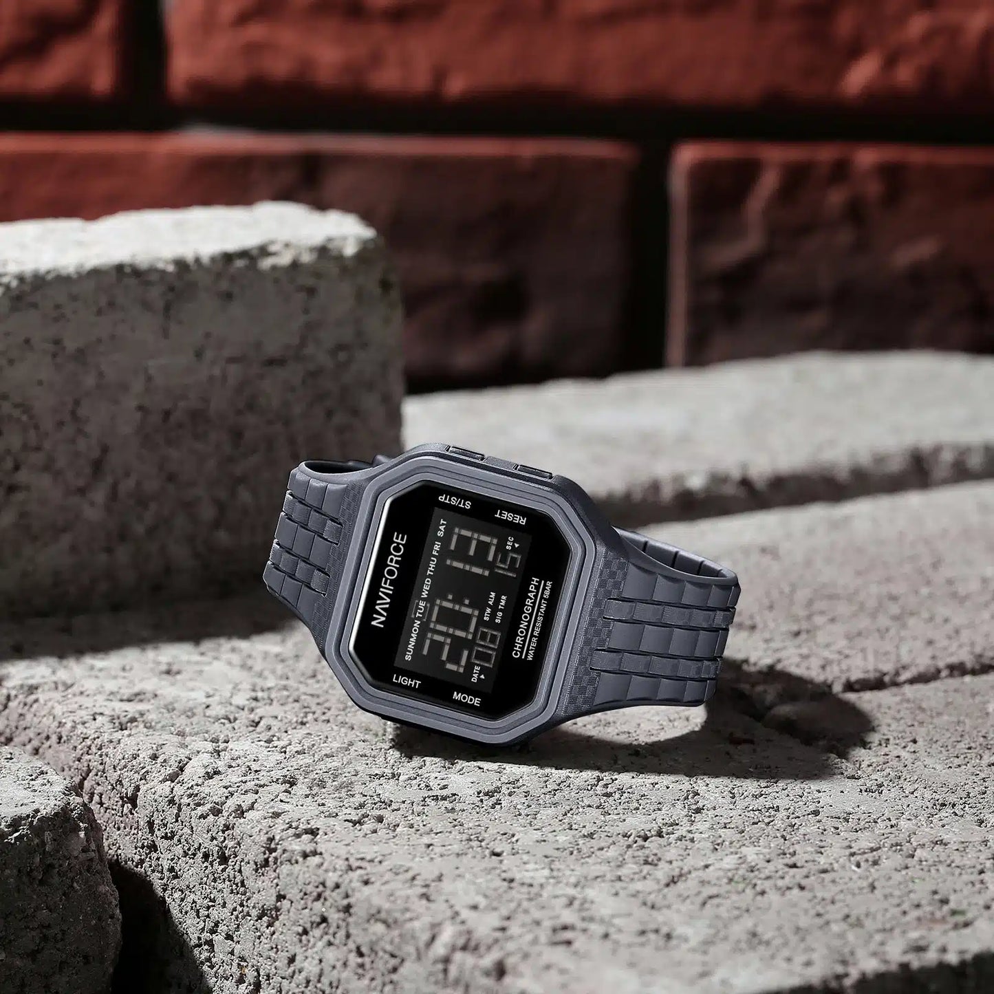 Montre Électronique Rétro pour hommes