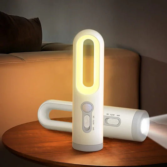Veilleuse LED USB 2 en 1 à capteur de mouvement