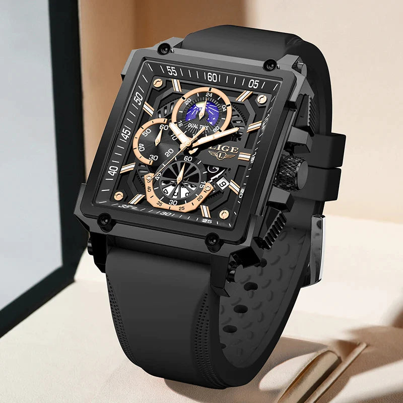 Montre luxueux de style classique pour homme