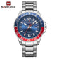 Montre de luxe en acier inoxydable pour hommes