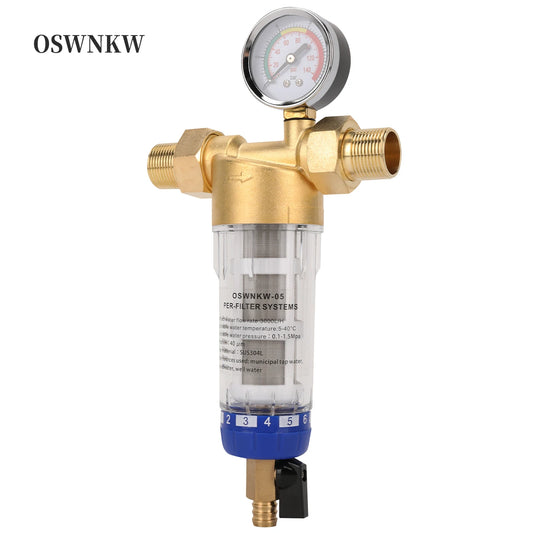 Préfiltre à eau purificateur domestique