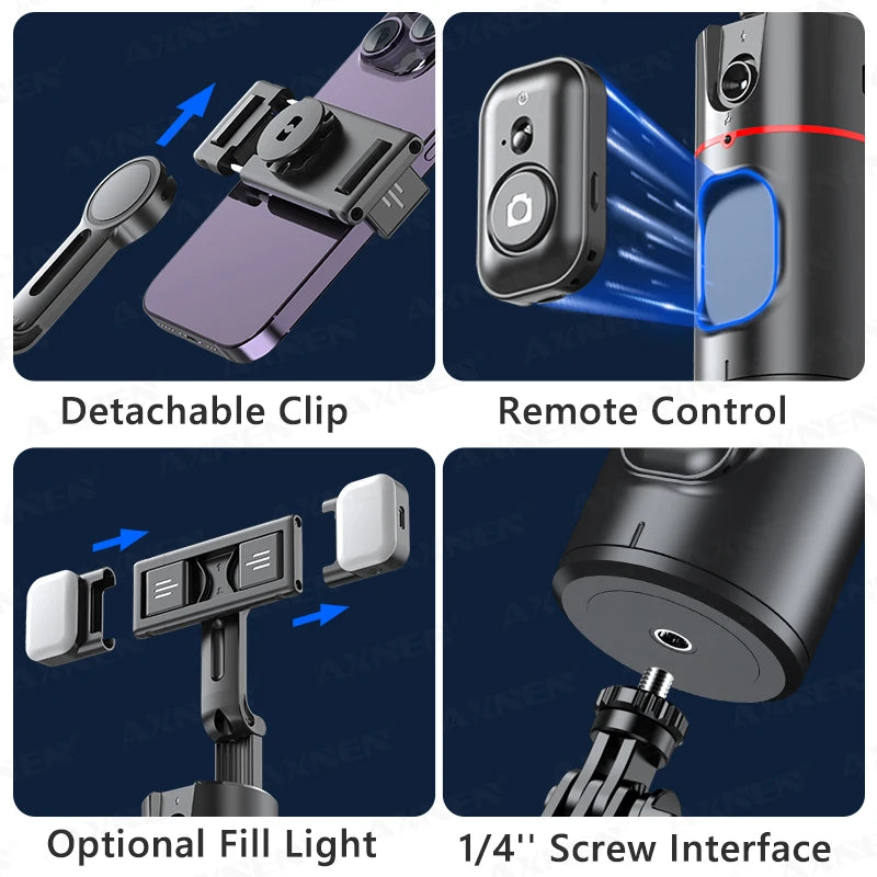 Stabilisateur Suivi du visage pour smartphone