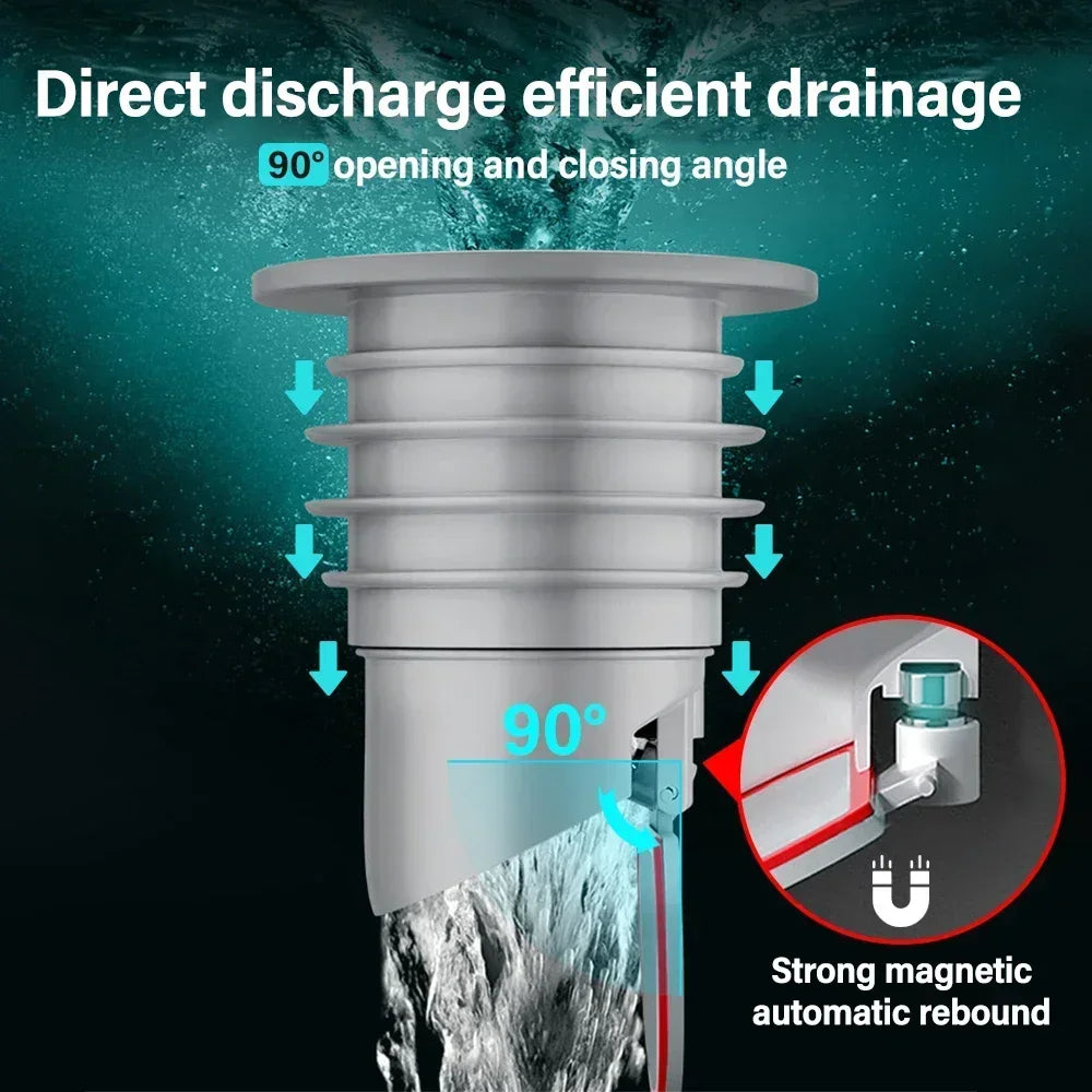 Piège à Vaisselle en Silicone anti-odeur