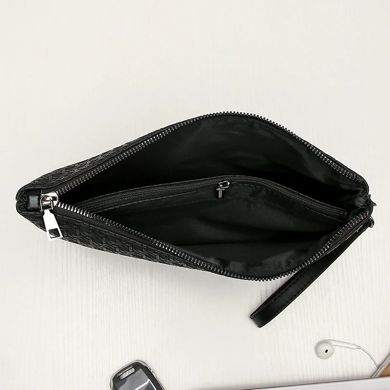Sac à main pour hommes d'affaires en cuir PU