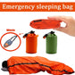 Sac de couchage de survie d'urgence étanche portable