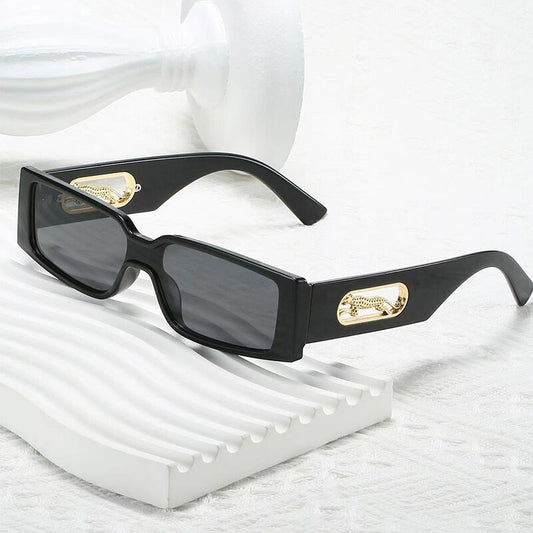 Lunettes de soleil carrées de luxe