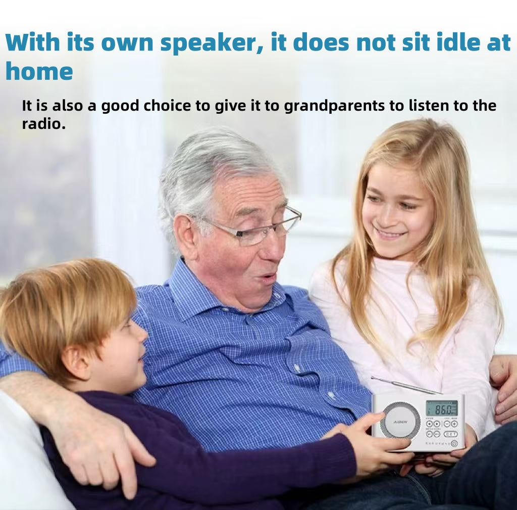 Mini Radio Portable Rechargeable numérique FM