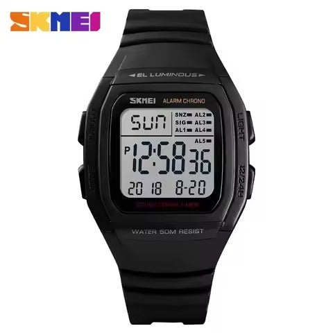 Montre numérique d'extérieur pour hommes