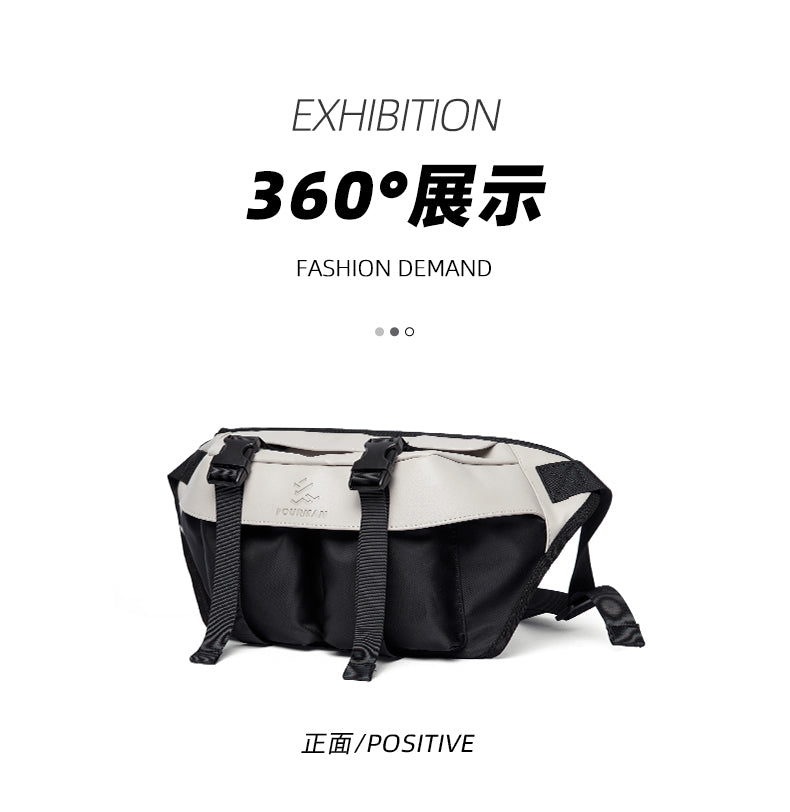 Sac à Bandoulière Solide pour Homme