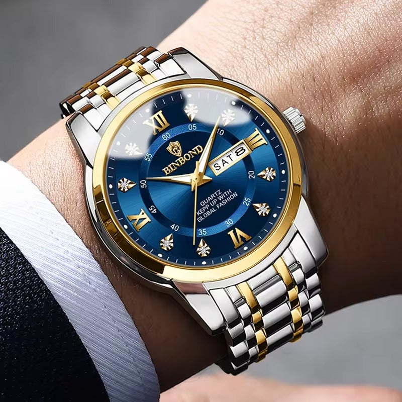 Montre lumineuse de luxe pour Homme