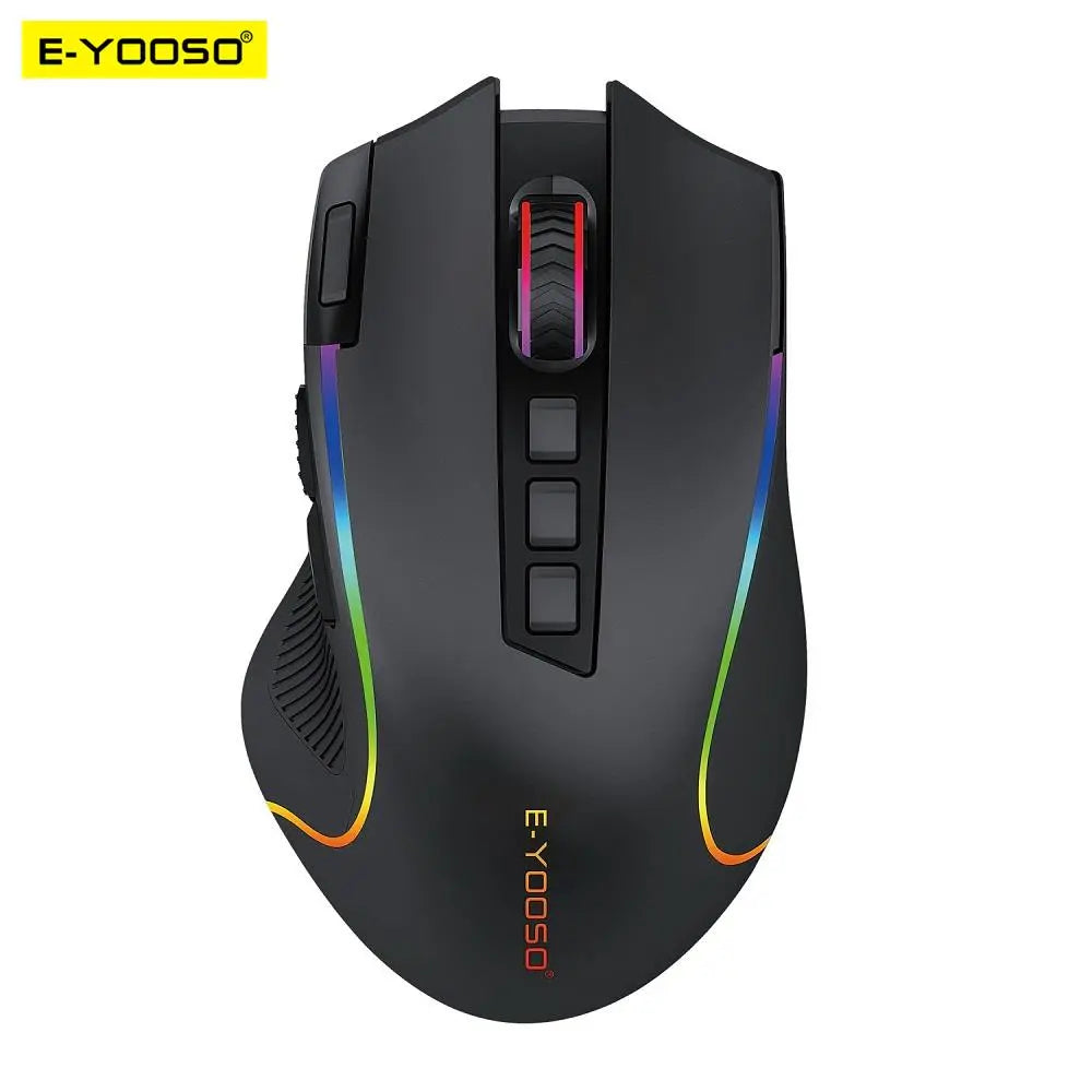 Souris sans fil ergonomique et précise