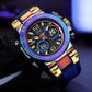 Montre numérique de sport pour hommes