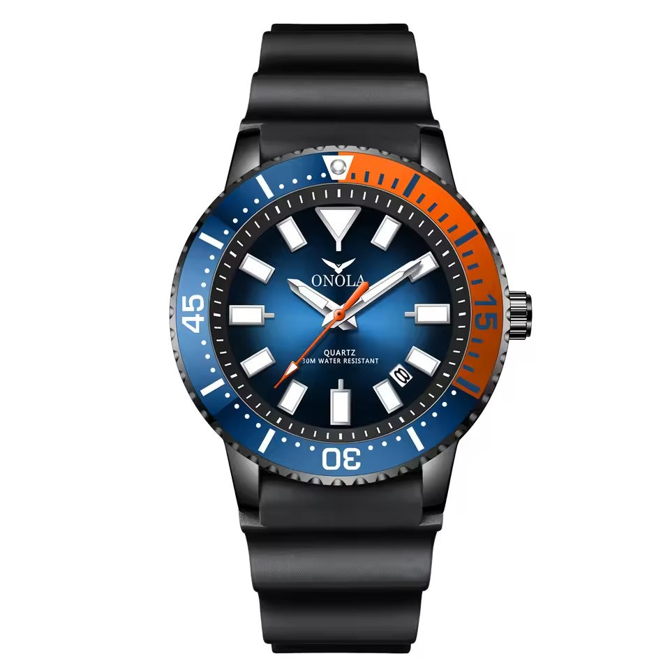 Montre à Quartz horloge pour hommes