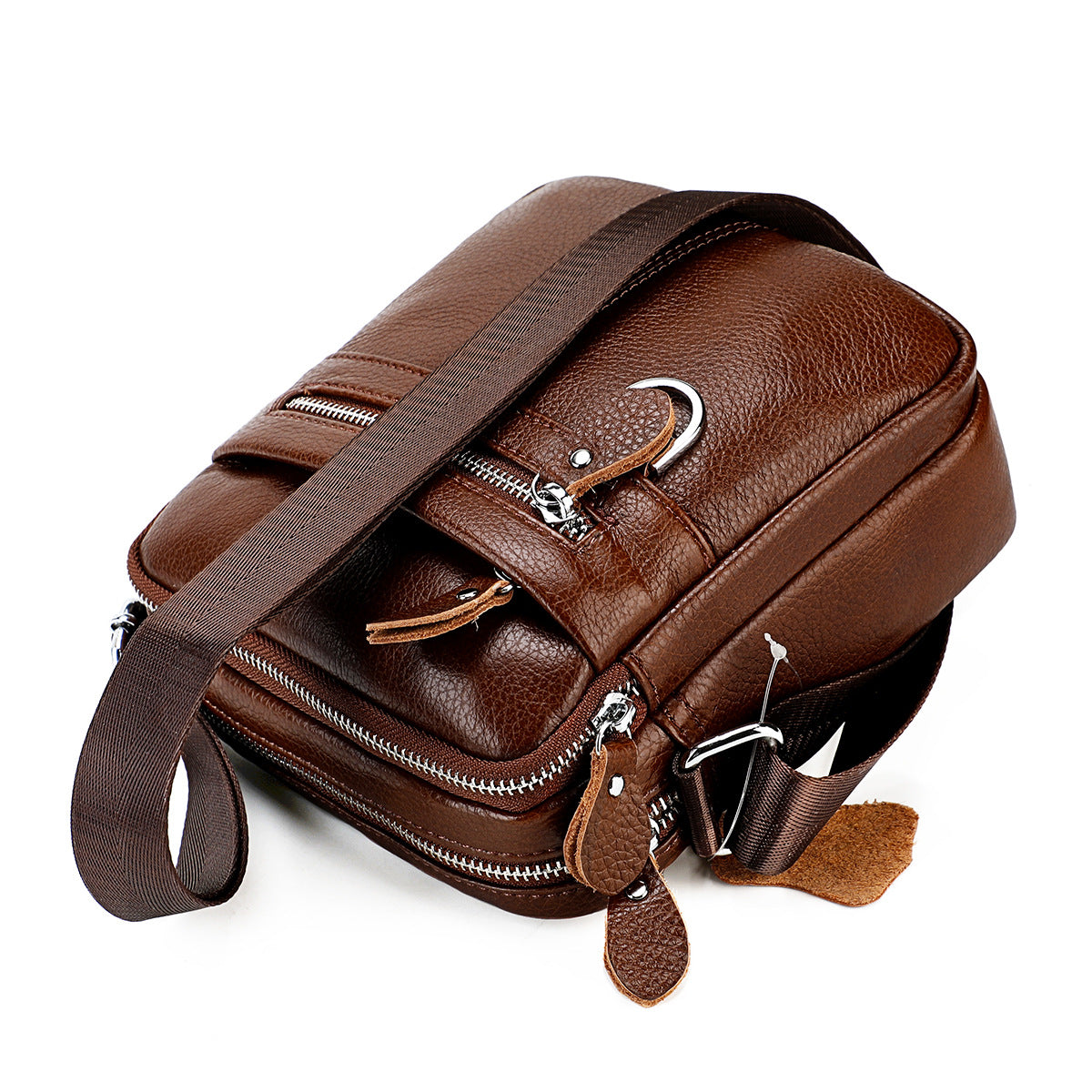 Sac à bandoulière en cuir Pu pour hommes
