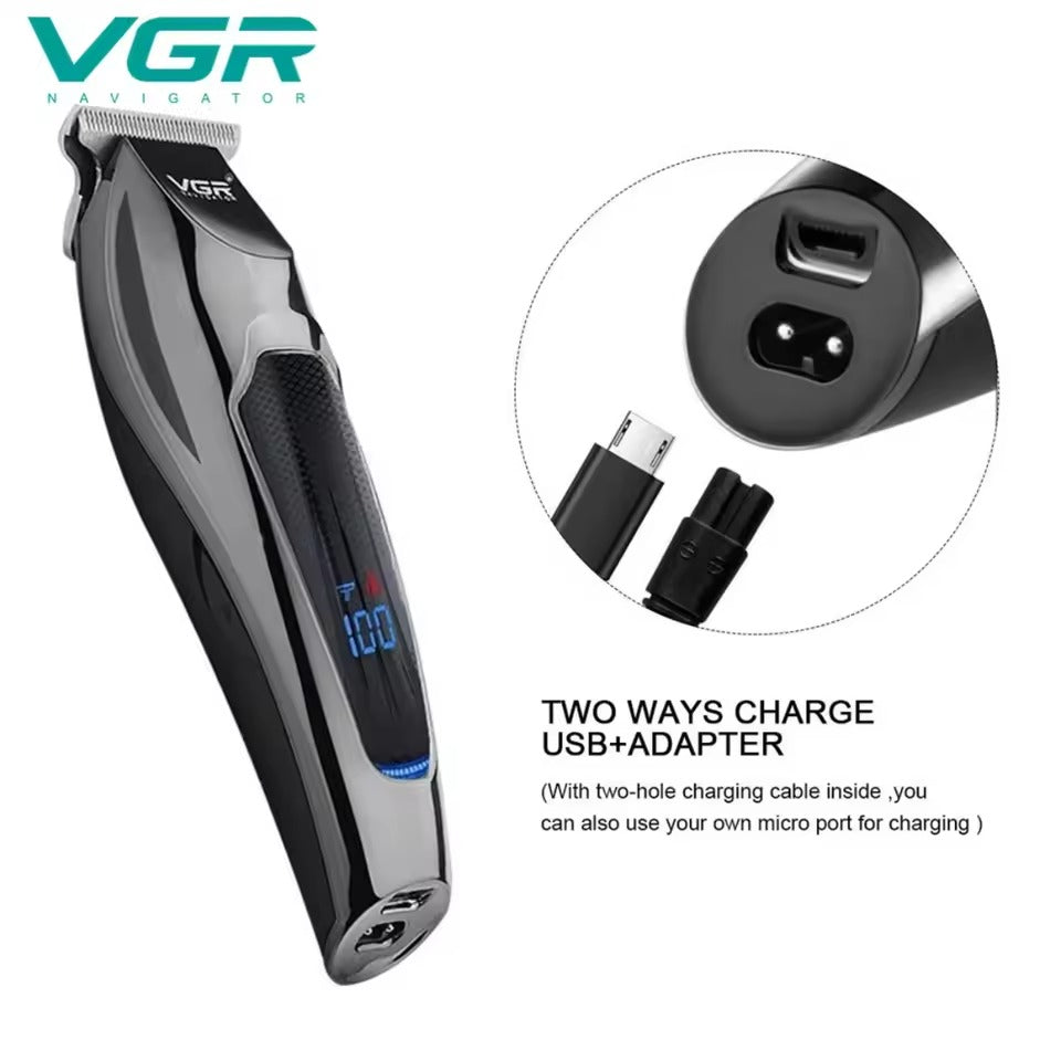 Tondeuse à cheveux Affichage LED Rechargeable