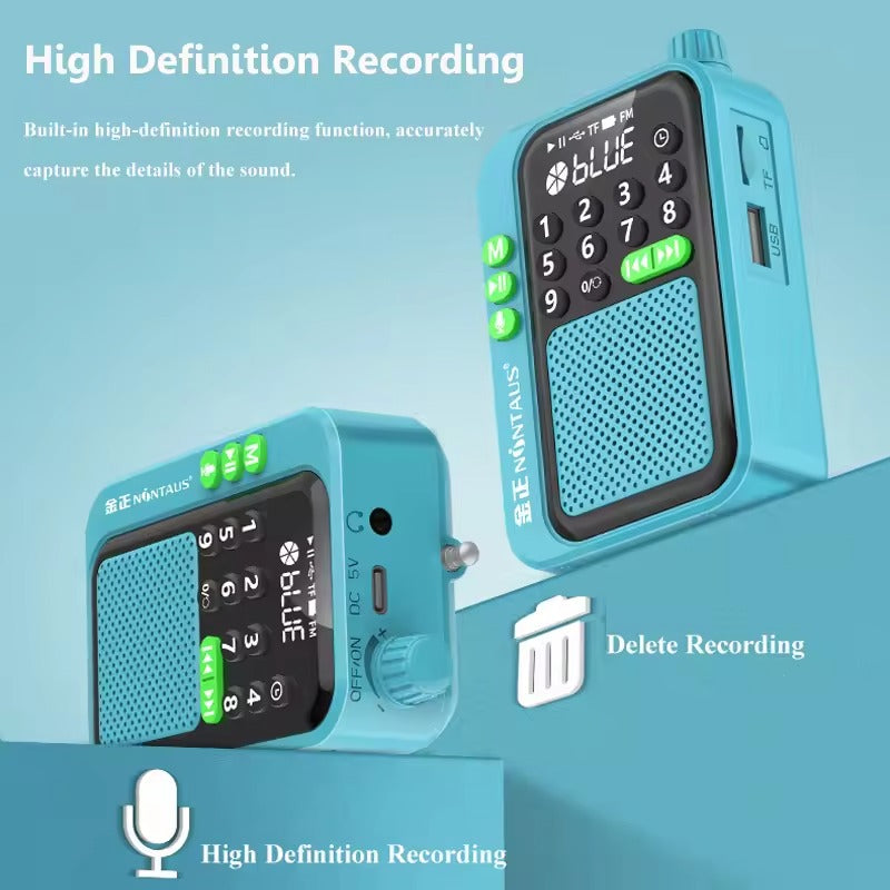 Mini Radio FM de poche avec affichage LED