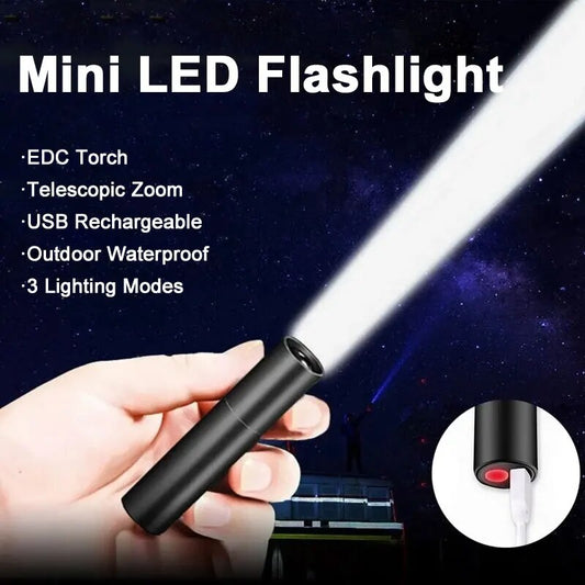Mini lampe de poche portable extérieure