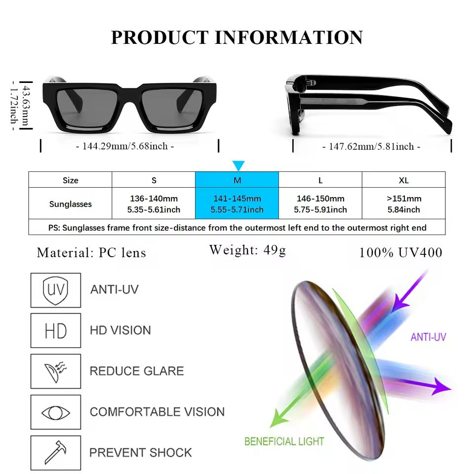 Lunettes de soleil polarisées rétro pour hommes