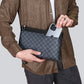 Pochette masculin pour hommes d'affaires en cuir PU