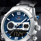 Montre à Affichage Numérique de Luxe pour Homme