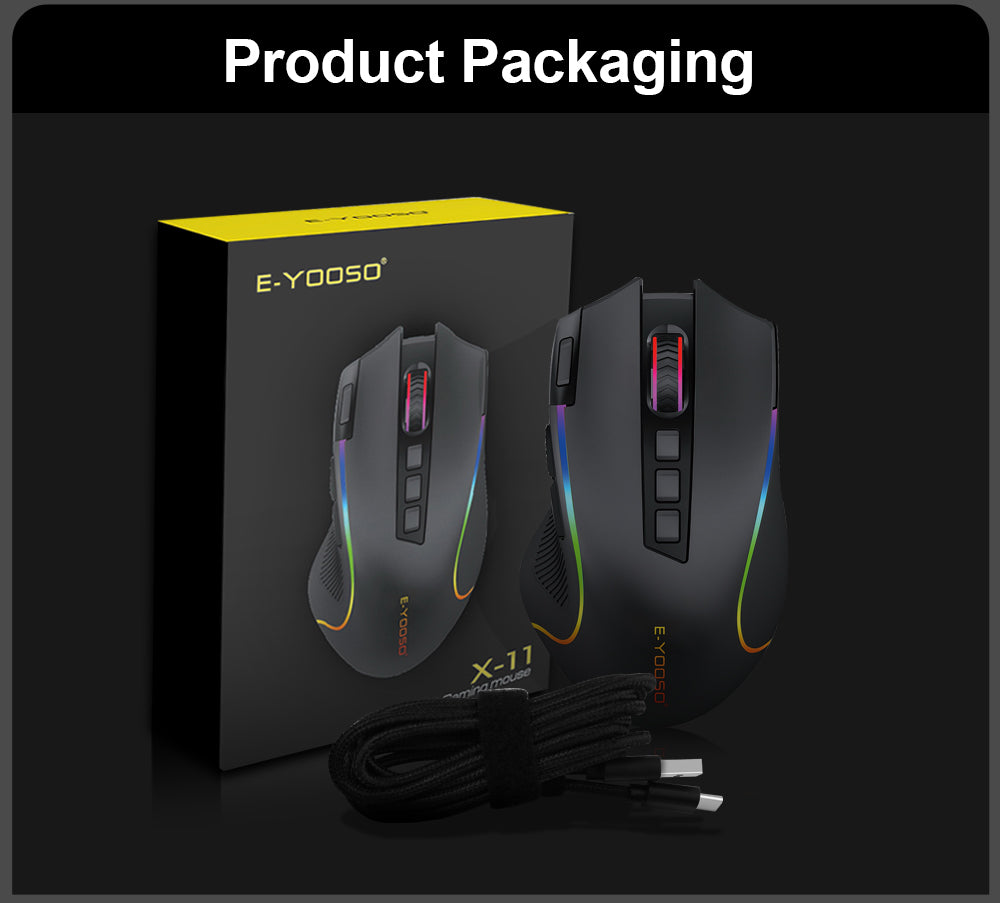 Souris sans fil ergonomique et précise