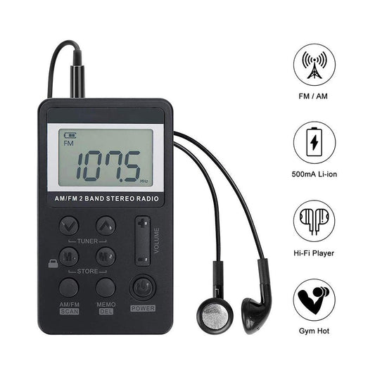 Mini radio de poche intelligent
