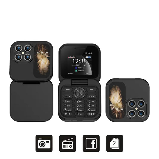Mini téléphone portable pliable I17 Pro