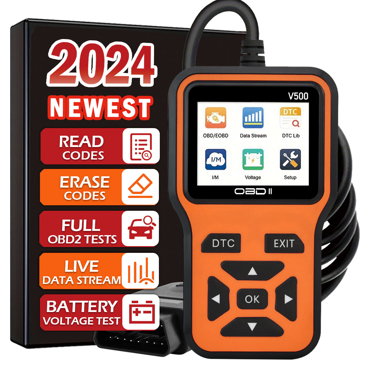 Outil de diagnostic de voiture OBD2