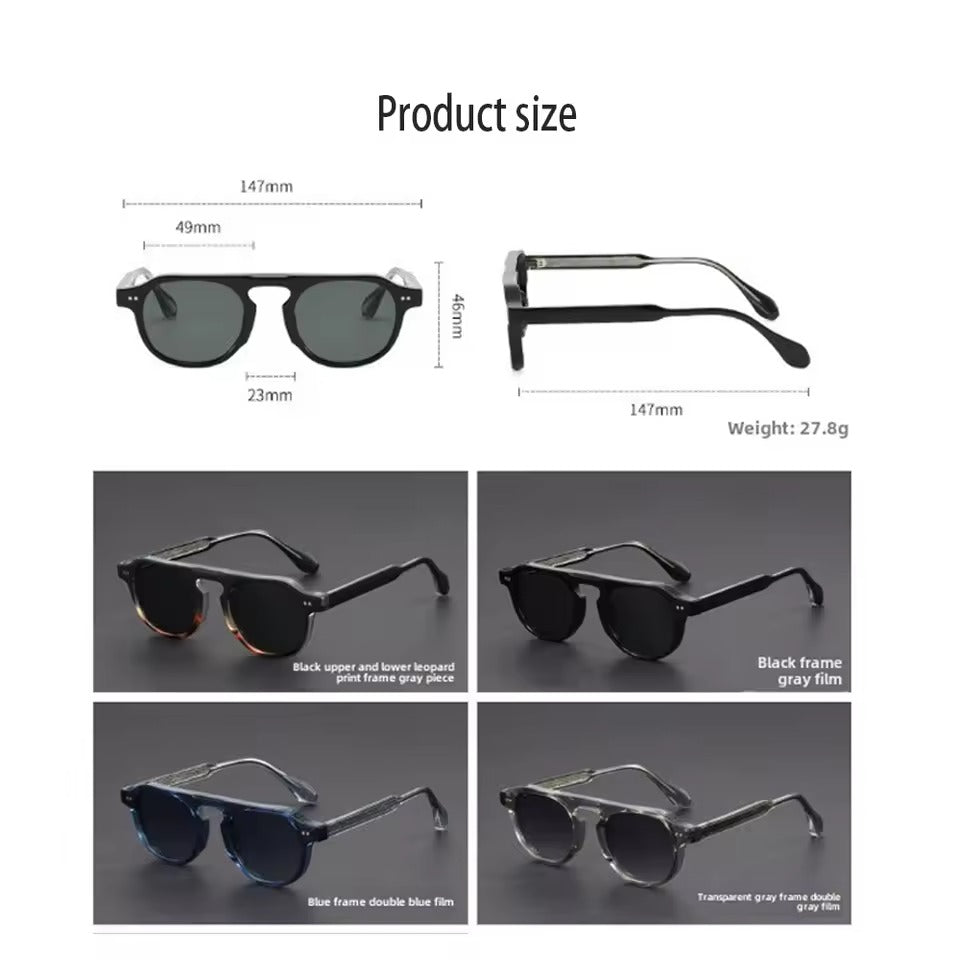 Lunettes de soleil à la mode pour hommes