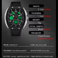 Montre numérique à cadran tonneau pour hommes