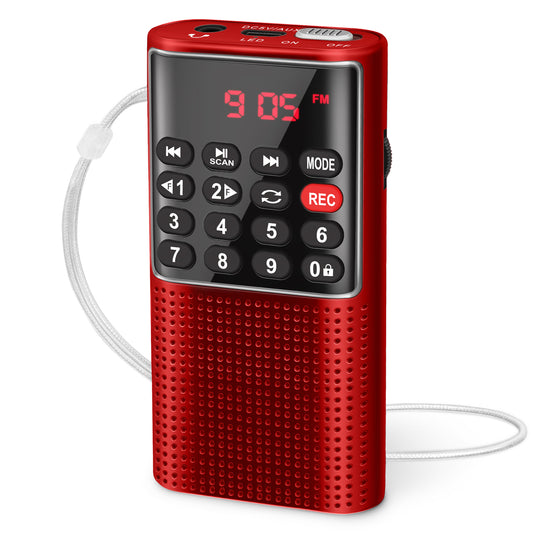 Mini radio FM numérique de poche portable