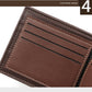 Portefeuille en cuir PU pour homme