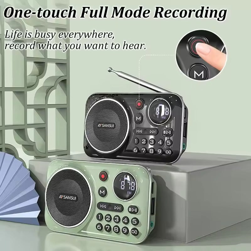 Radio FM Baladeur multifonctionnel