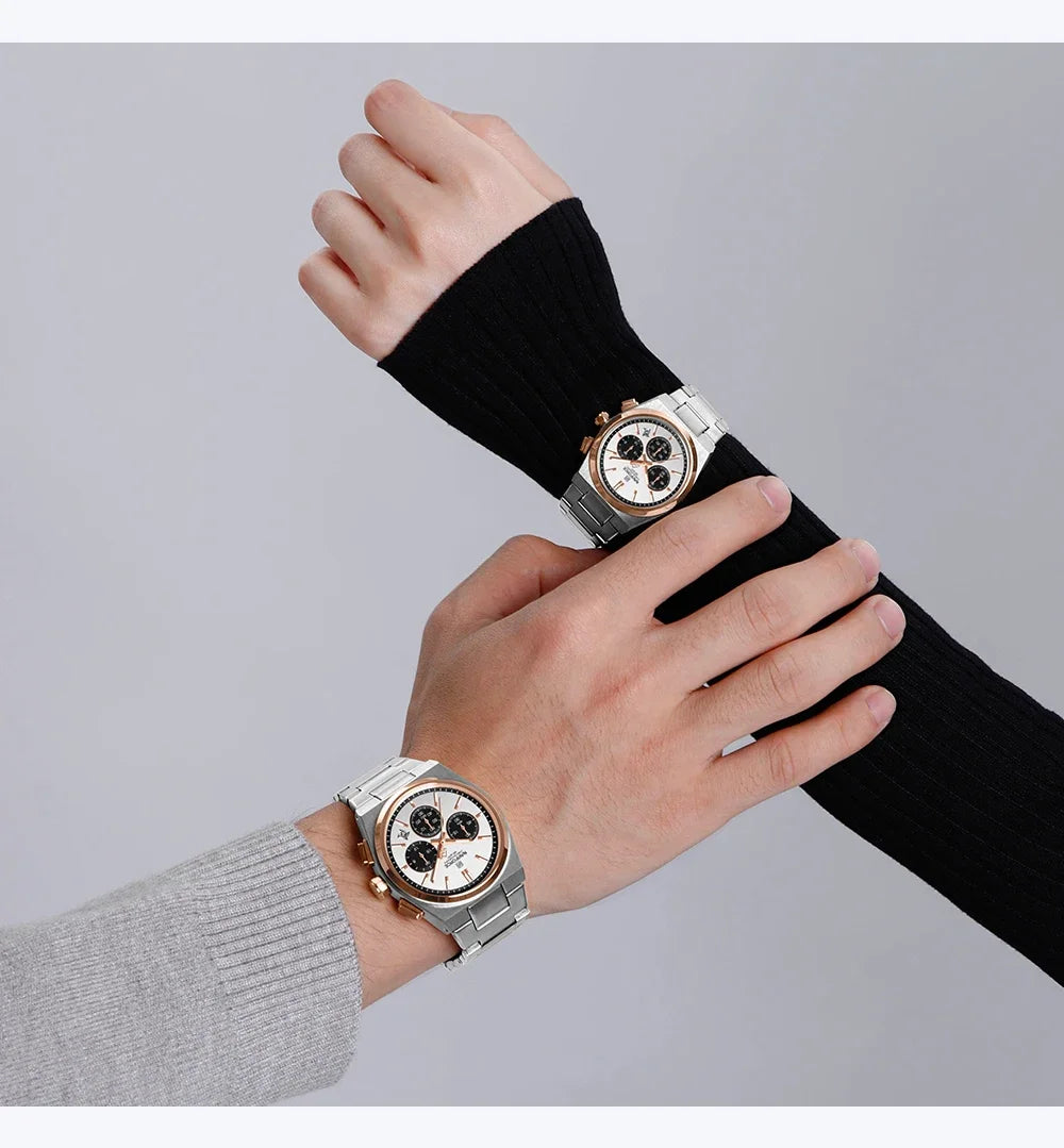 Montre à Quartz de luxe pour hommes
