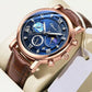 Montre chronographe de luxe pour hommes