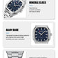 Montre cadran carrées pour hommes