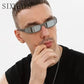 Lunettes de soleil futuristes pour hommes