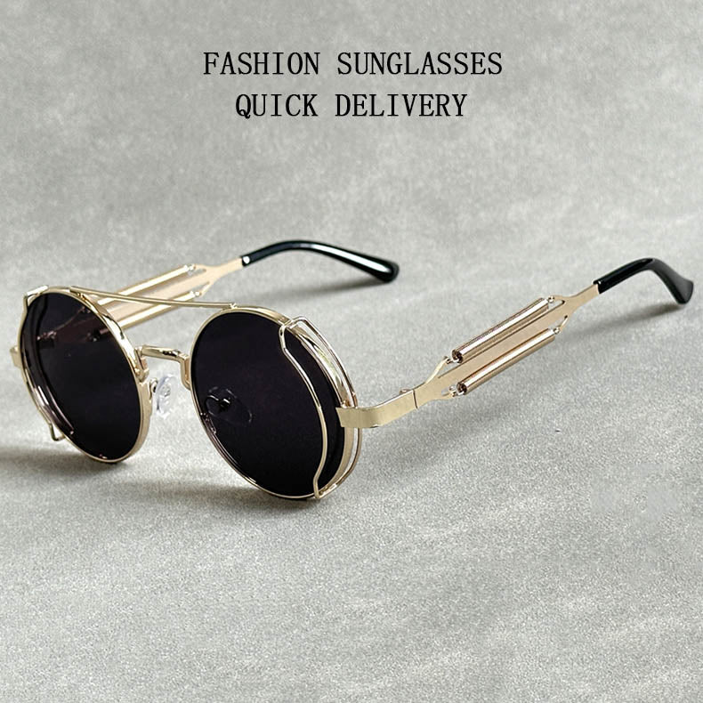 Lunettes de soleil rétro pour hommes