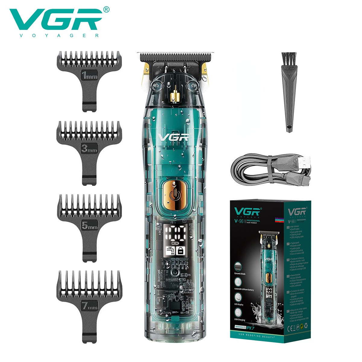 Tondeuse à cheveux Étanche Sans fil