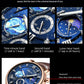 Montre chronographe de luxe pour hommes
