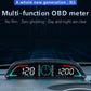 Compteur de Vitesse OBD2 AD B3 HUD : Tachymètre, Voltmètre et Surveillance Auto Complète
