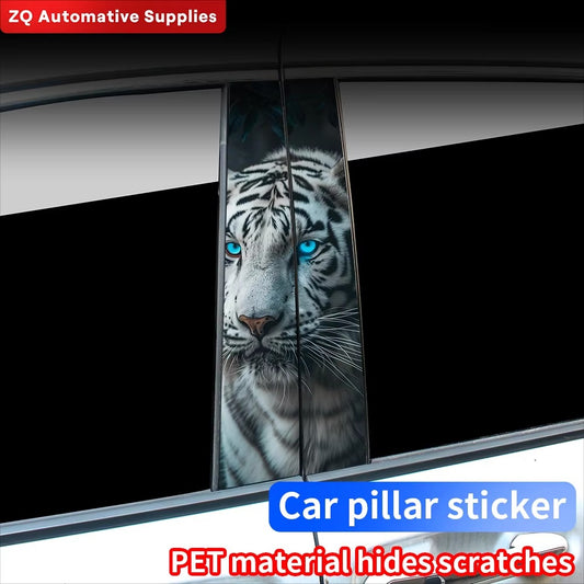 Autocollant Tigre pour Porte de Voiture, Protection et Décoration