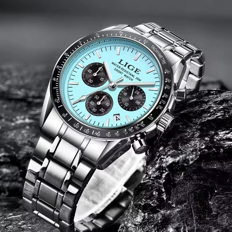 Montre de luxe chronographe pour hommes