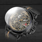 Montre de luxe en cuir pour hommes