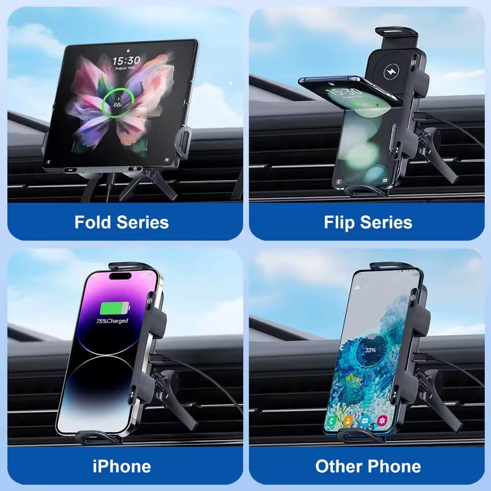 Support Auto Téléphone Charge Rapide