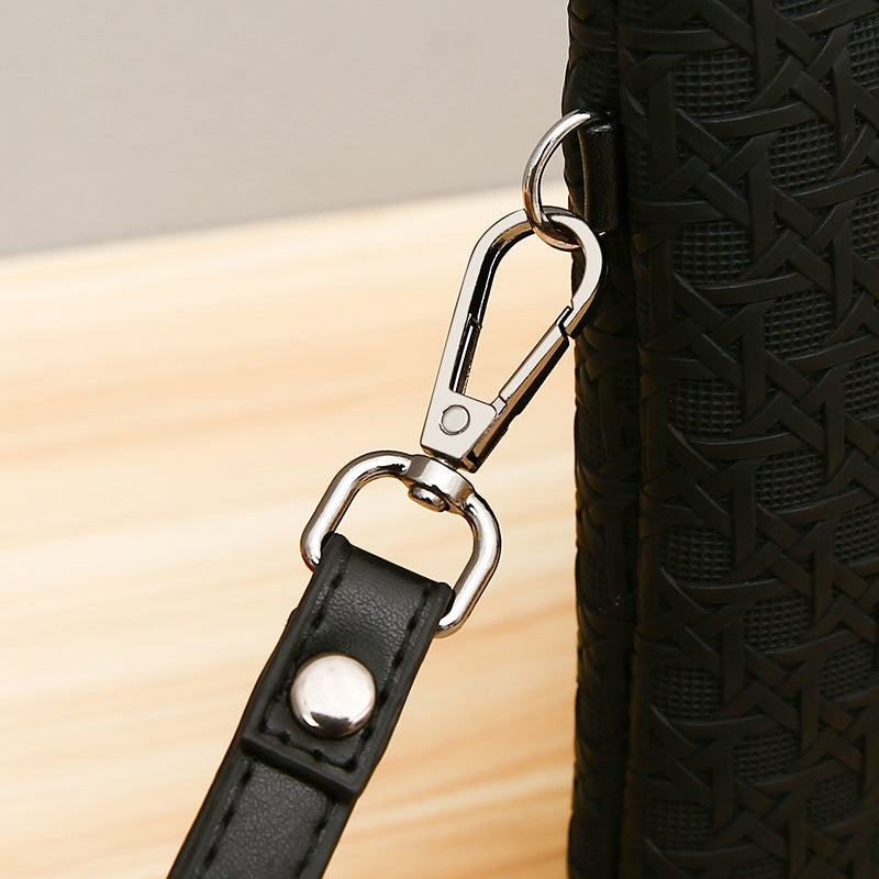 Sac à main pour hommes d'affaires en cuir PU