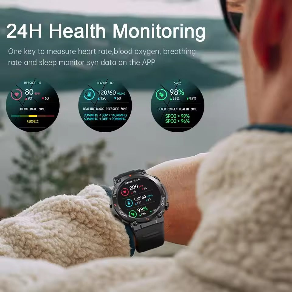 Montre intelligente HD pour homme