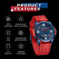 Montre d'affaires à quartz pour homme