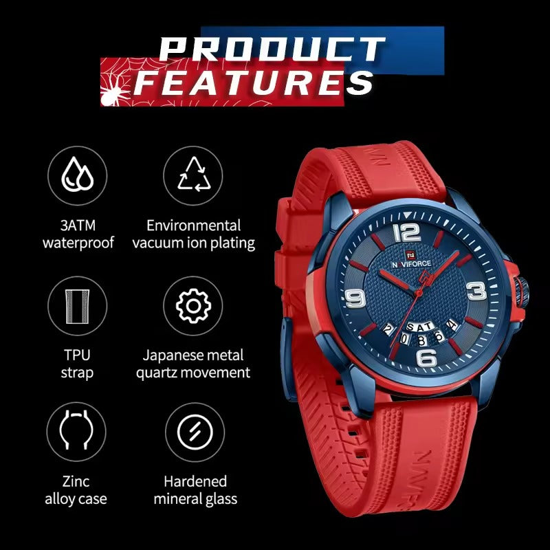 Montre d'affaires à quartz pour homme
