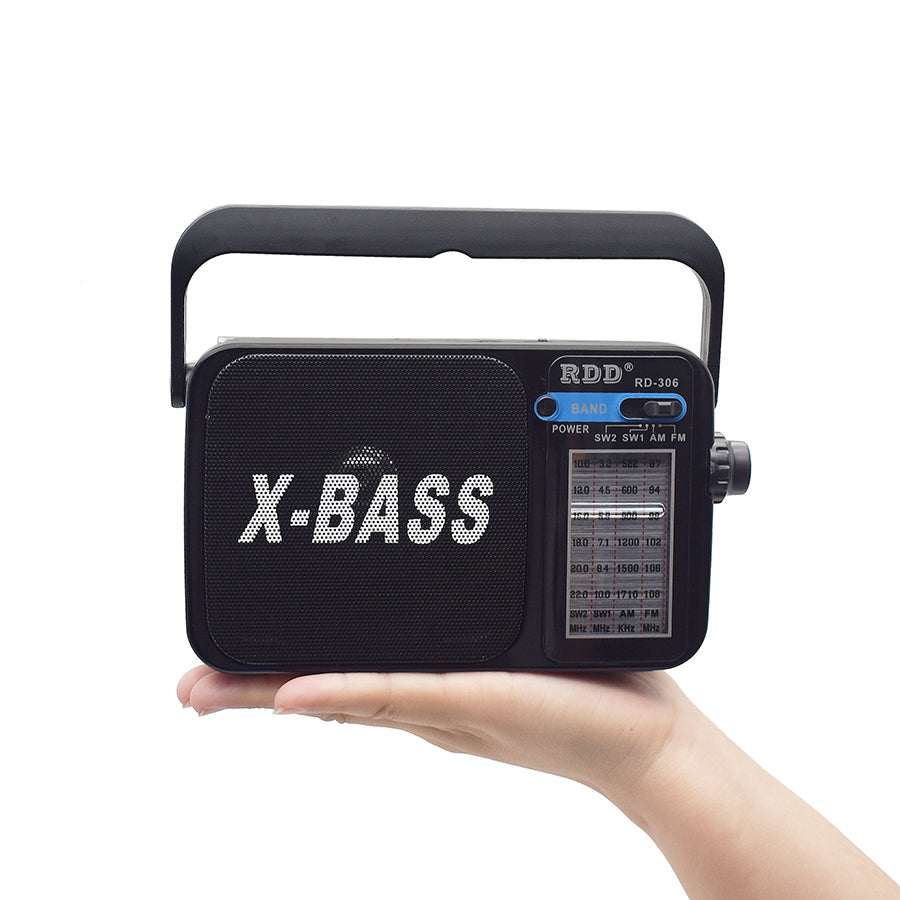 Radio FM portable multibande avec lampe de poche